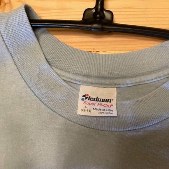 Casablanca Fans 90s t-shirt, rare, L, powder blue, very good condition - Picture 3 of 3